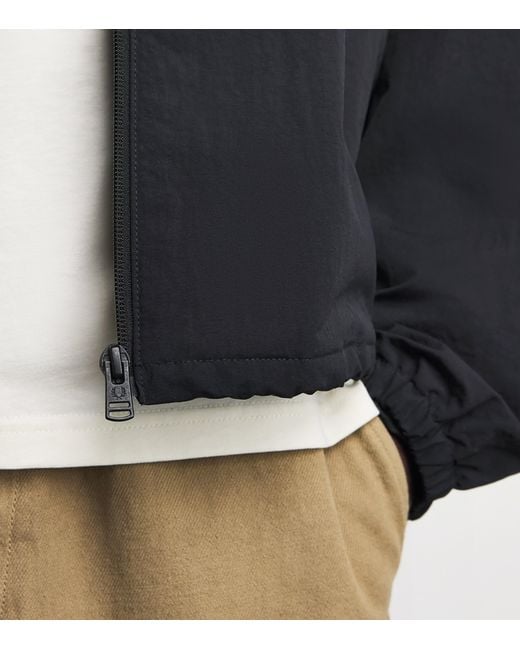 Fred Perry Blue Taslan Oversized Shell Jacket for men