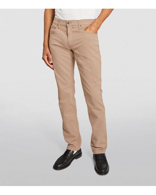 PAIGE Natural Eco Twill Federal Slim Jeans for men