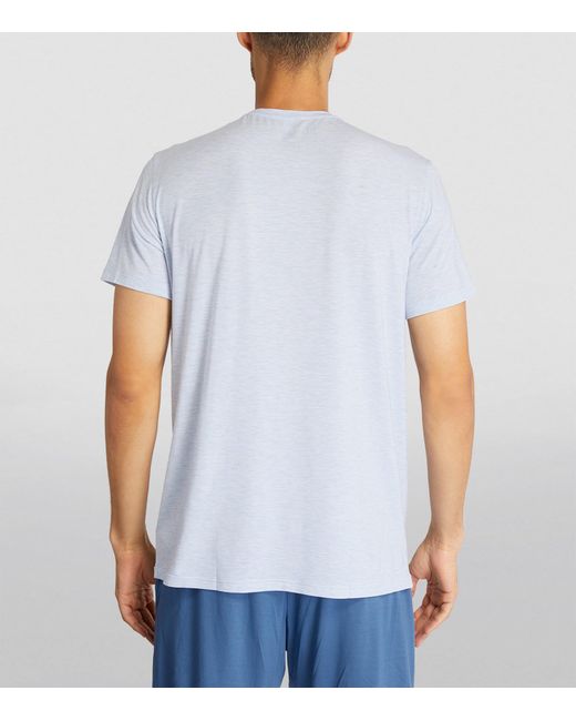 Derek Rose White Modal Micro T-Shirt for men