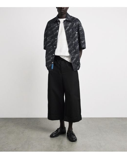 Jacquemus Black Cotton Rio Shirt for men