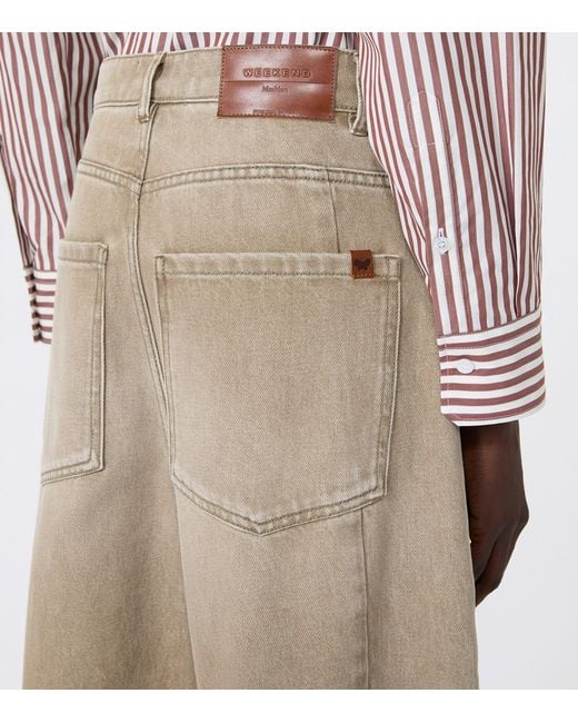 Weekend by Maxmara Natural Coloured Barrel Jeans