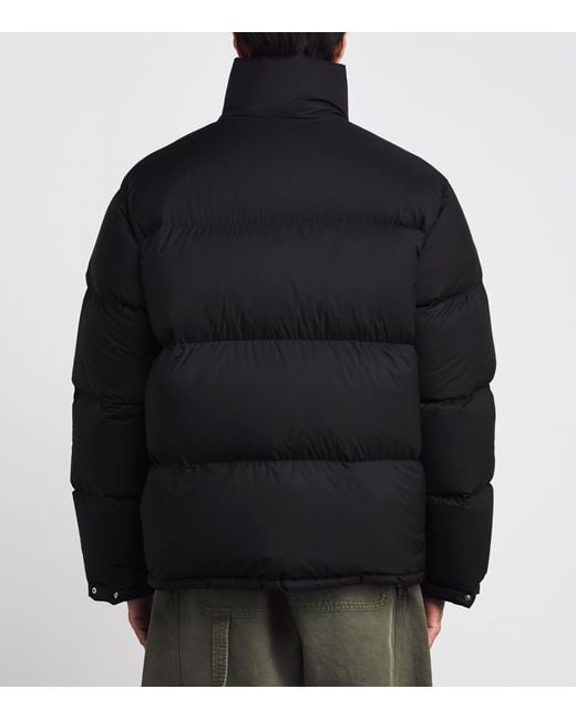 Auralee Black Down Ripstop Puffer Jacket for men