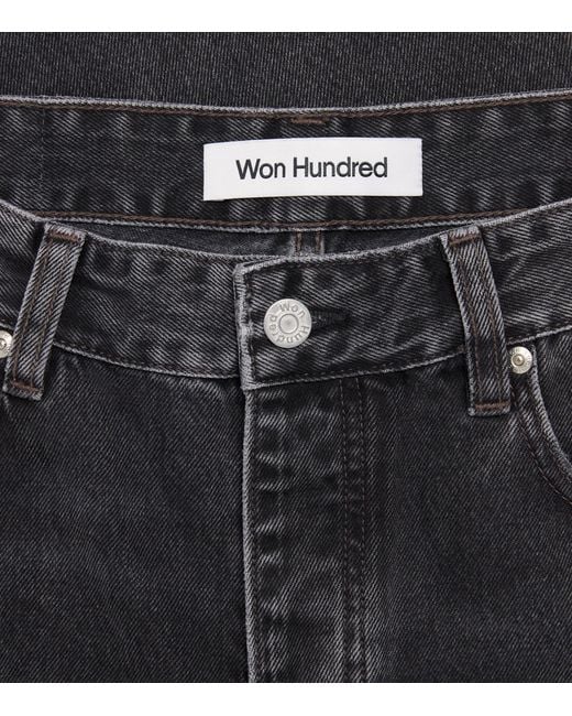 Won Hundred Gray Steve Relaxed Jeans for men