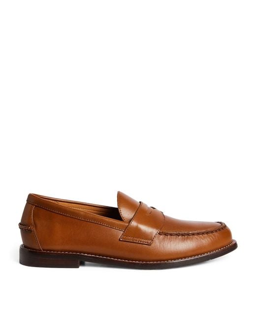 Polo Ralph Lauren Brown Penny Loafers for men
