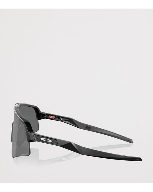 Oakley Gray Sutro Lite Sweep Sunglasses for men