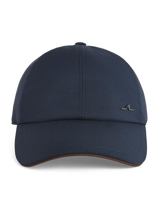 Paul & Shark Blue Shark Fin Baseball Cap for men