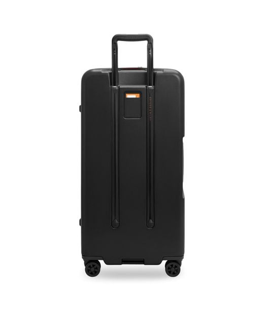 Briggs & Riley Black Extra Large Zdx Hard Trunk Spinner Suitcase