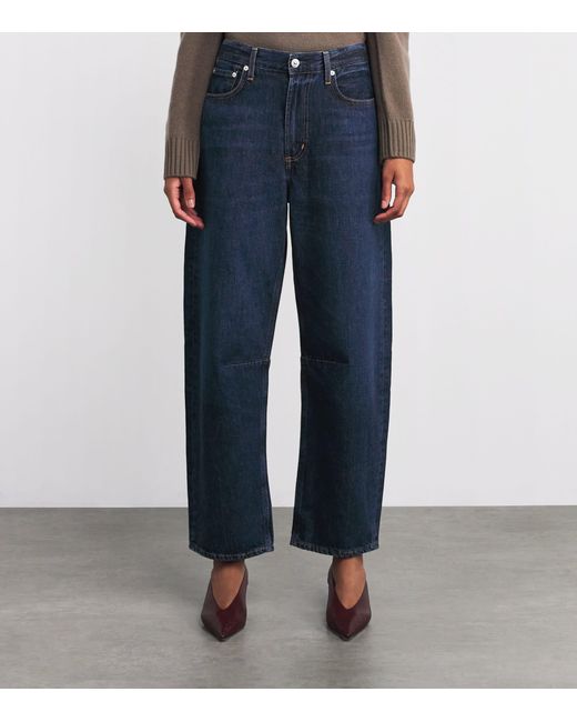 Citizens of Humanity Blue Miro Mid-Rise Relaxed Jeans