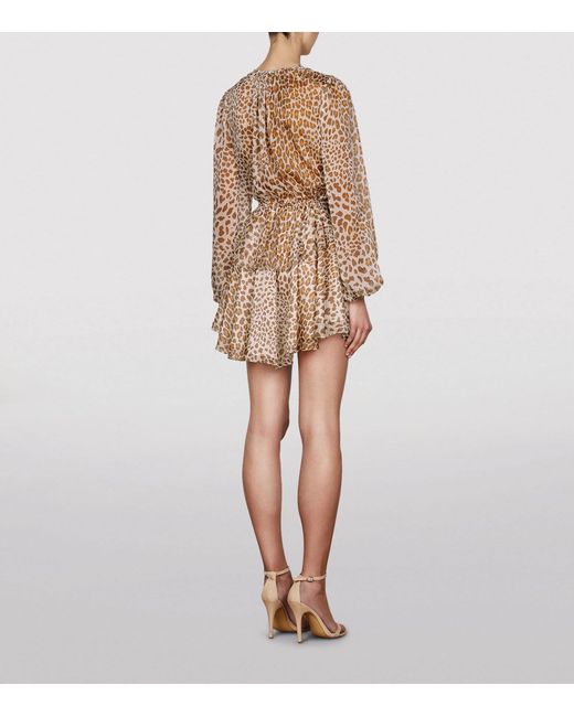 shona joy joan wrap mini dress