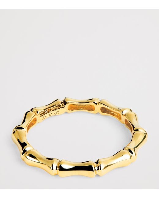 Anita Ko Metallic Bamboo Ring