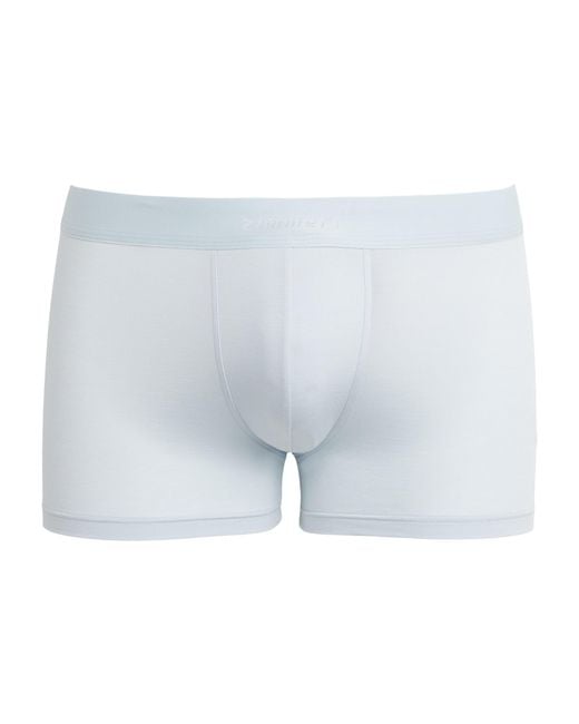 Zimmerli of Switzerland Blue 700 Pureness Boxer Briefs for men