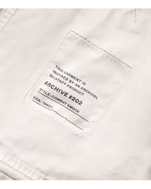 Belstaff White Cotton Cs60 Field Jacket for men