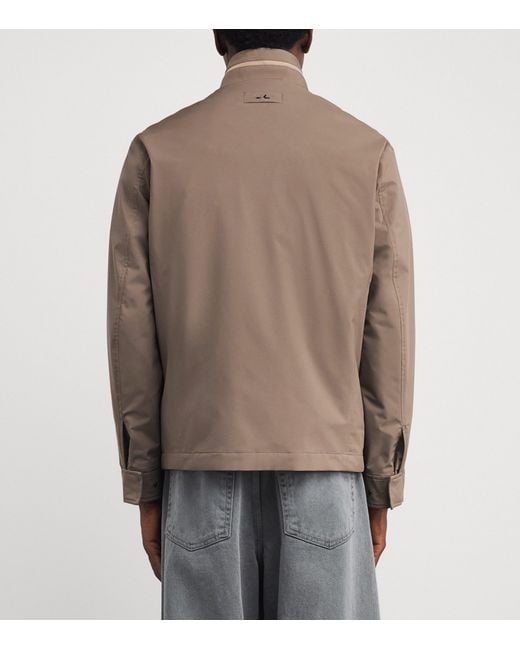 Paul & Shark Brown Typhoon Platinum Jacket for men