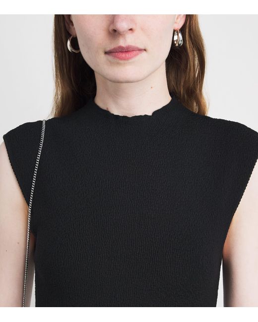 Claudie Pierlot Black Knitted Mini Dress