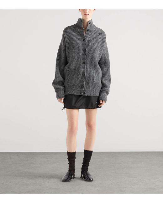 Prada Black Re-Nylon Mini Skirt