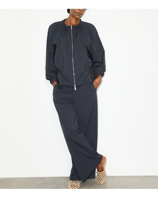 MAX&Co. Blue Technical Jersey Trousers