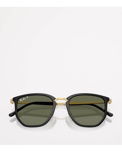 Ray-Ban Green Rb4451 Irregular Sunglasses