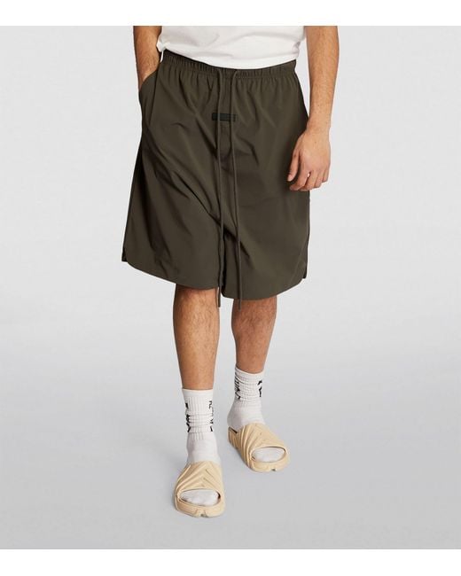 Fear Of God Gray Relaxed Shorts for men