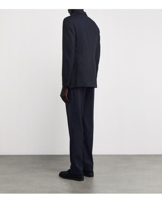 Pal Zileri Blue Wool 2-Piece Suit for men
