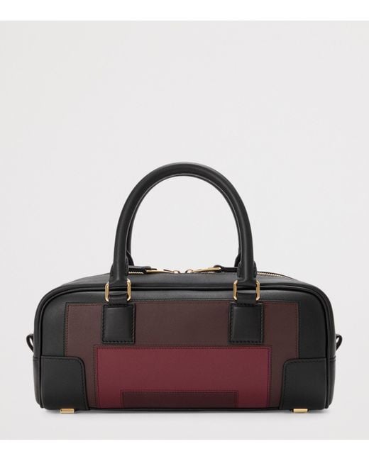 Loewe Black X Albers Leather Amazona 23 Top-Handle Bag
