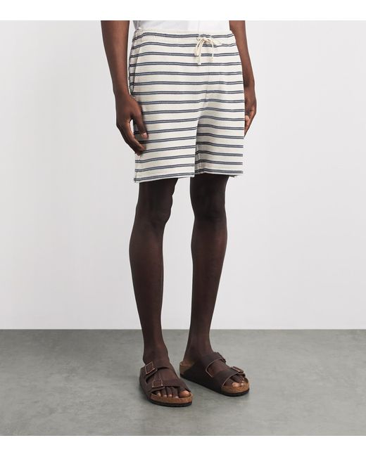 Polo Ralph Lauren Blue Cotton-Blend Stripe Shorts for men