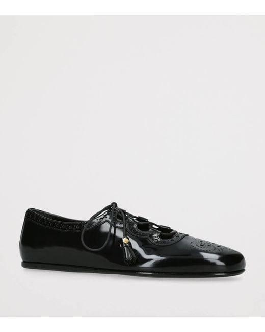 Church's Black Leather Rhea Brogue Shoes