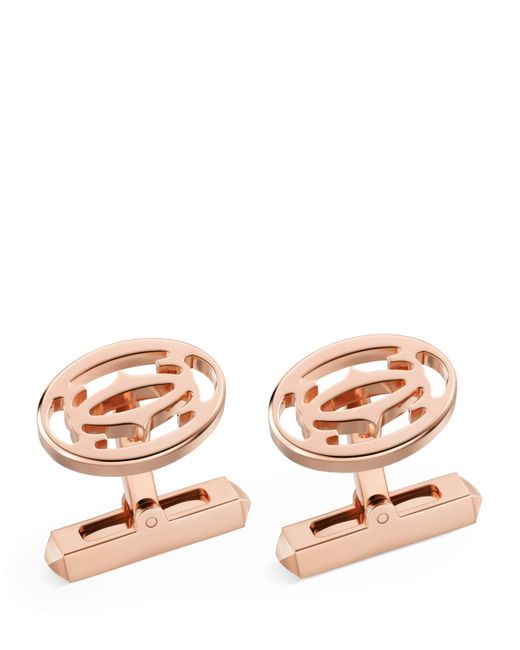 Cartier Pink Double C De Cufflinks for men