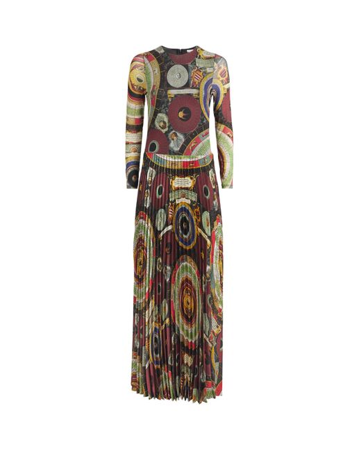 Alice + Olivia Women's Natural Satin Ivey Maxi Dress