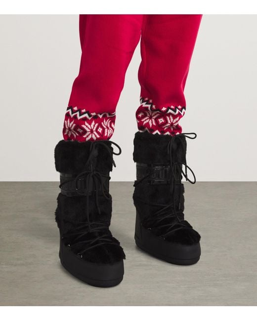 Moon Boot Black Boots