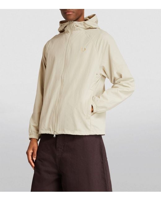 Fred Perry Natural Hooded Shell Jacket for men