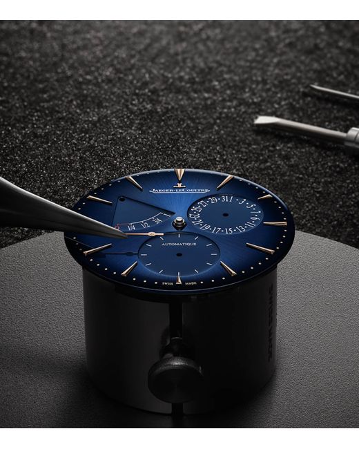 Jaeger-lecoultre Blue Rose Master Ultra Thin Power Reserve Watch for men