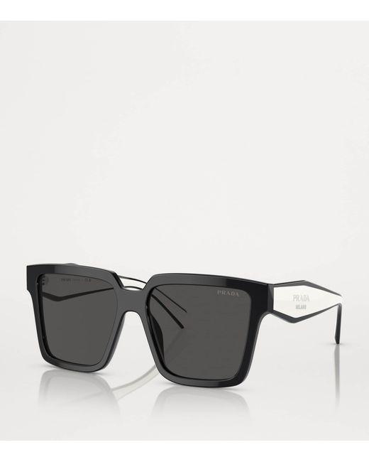Prada Gray Acetate 0Pr 24Zs Sunglasses