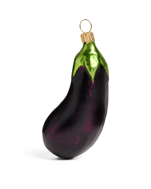 Harrods Blue Egg Plant Tree Decoration