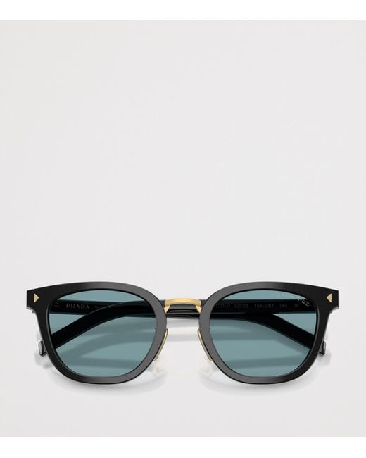 Prada Black Pr C01Sd Cat-Eye Sunglasses for men