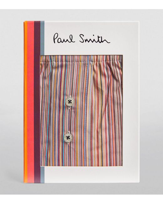 Paul Smith Red Signature Stripe Boxer Shorts for men