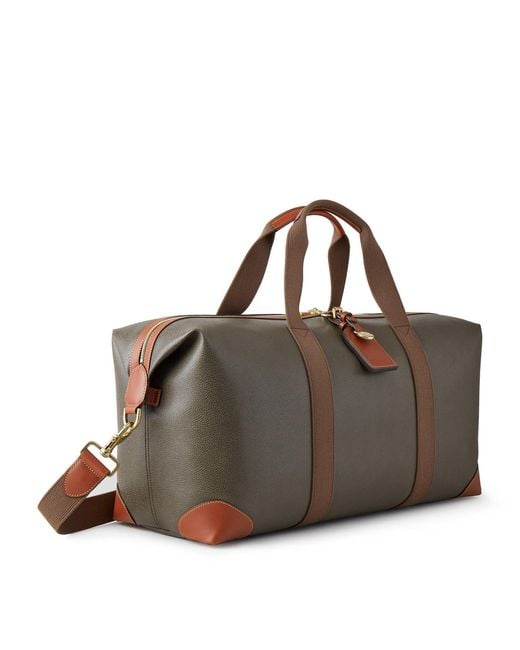 Mulberry Brown Medium Clipper Holdall for men
