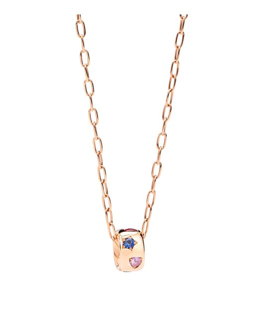 Pomellato Metallic Iconica Pendant Necklace