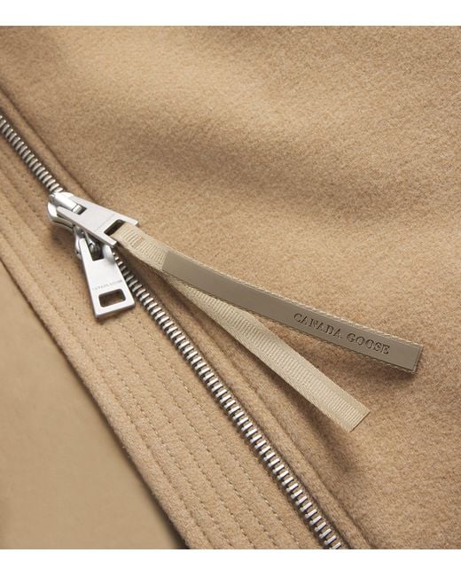 Canada Goose Natural Wool-Blend Chilliwack Bomber Jacket