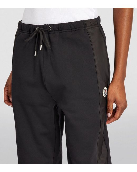 Moncler Black Drawstring Sweatpants