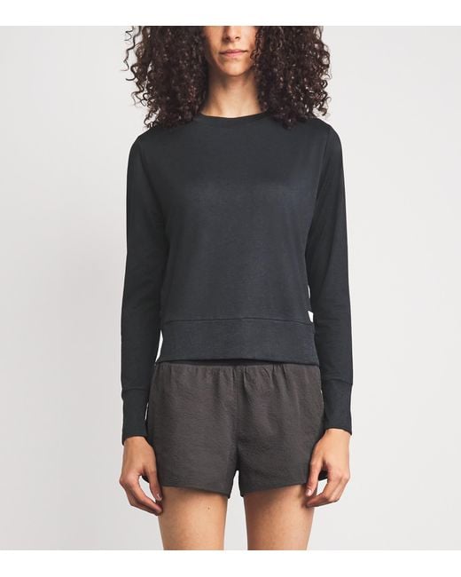vuori Black Technical Daydream Long-Sleeve T-Shirt