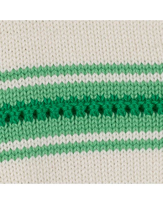 Chinti & Parker Green Crochet Sweater Vest