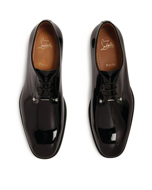 patent leather derby shoes louboutin derby