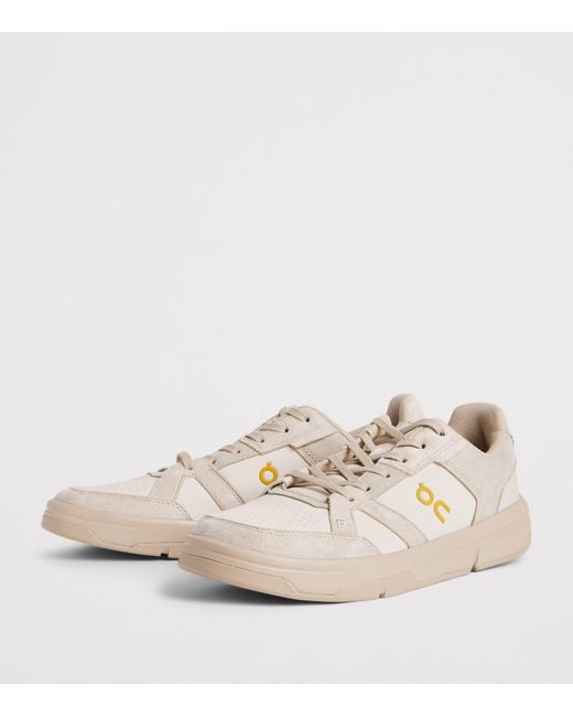 On Shoes Natural The Roger Clubhouse Ace Sneakers for men