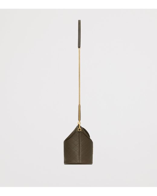 Saint Laurent Green Gaby Bucket Bag