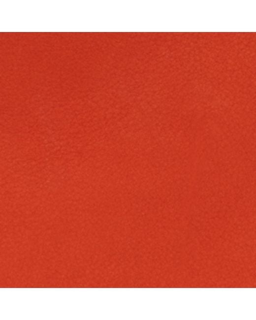 Alaïa Red Leather Le Click Pocket 35 Shoulder Bag