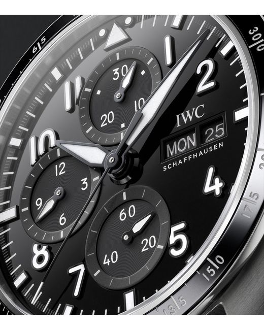 Iwc Black X Mercedes-amg Titanium Pilot's Performance Chronograph Watch 41mm for men