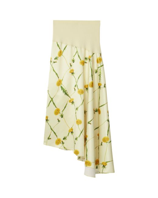 Burberry Yellow Dandelion Skirt