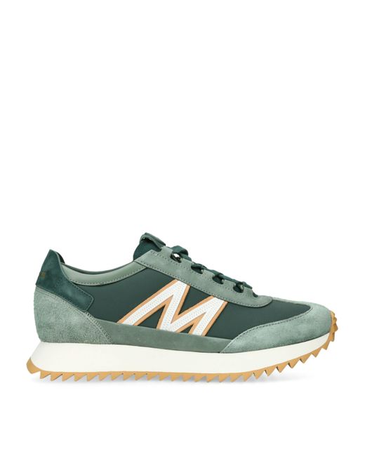 Moncler Green Pacey 2 Low-Top Sneakers for men