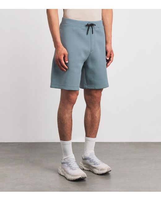 On Shoes Blue Focus Tech Shorts for men