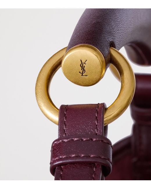 Saint Laurent Purple Medium Mombasa Shoulder Bag